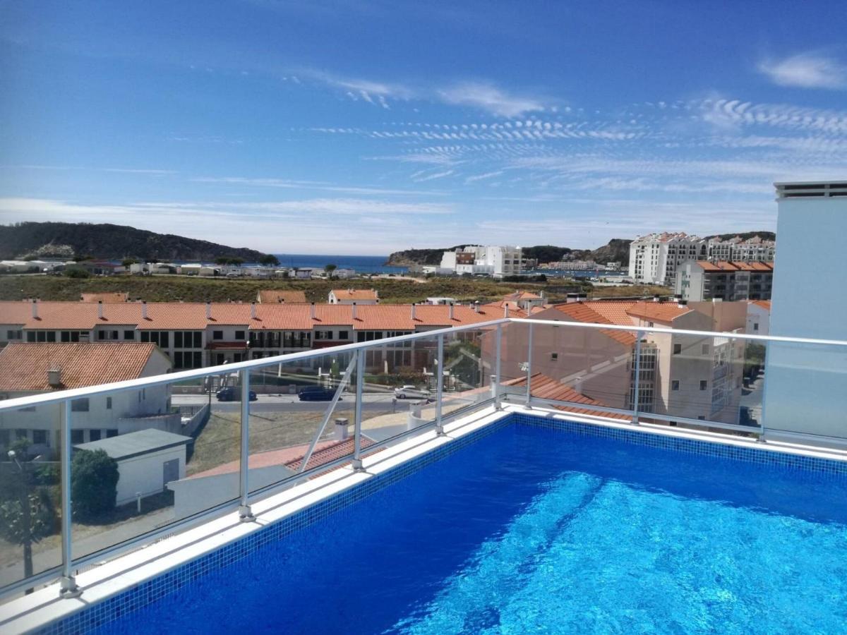 Beautiful Apartment In S O Martinho Do Porto With Balcony 상 마르티뇨 두 포르투 외부 사진